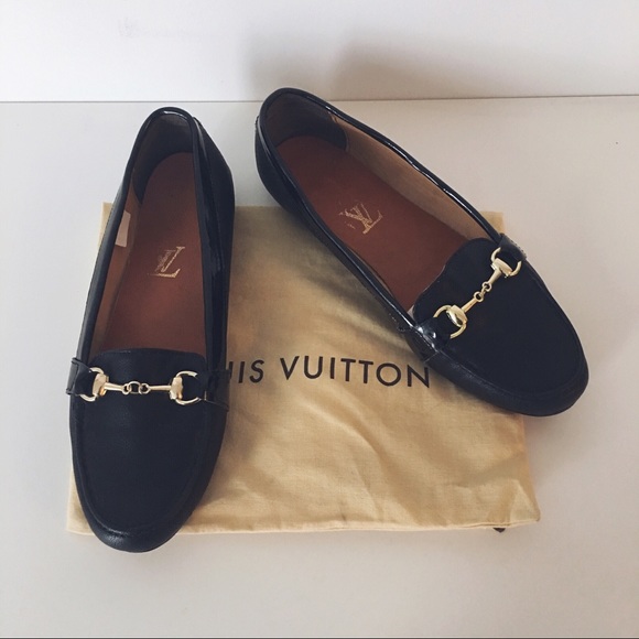 *SOLD* Authentic Vintage Louis Vuitton Loafers - Picture 2 of 5